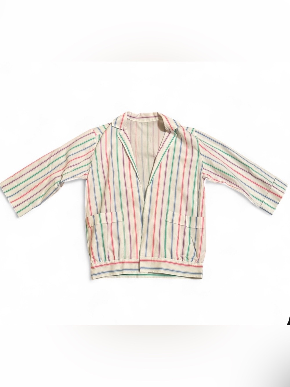 90s striped jacket